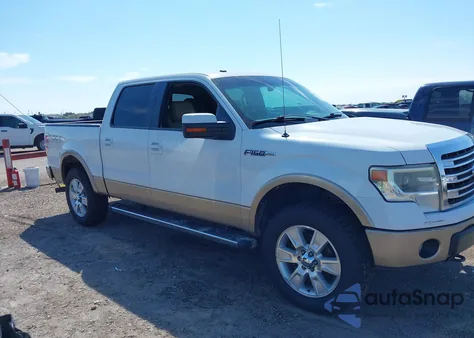 2013 Ford F-150 Lariat z USA, uszkodzony, nr VIN 1FTFW1EF2DKF84715